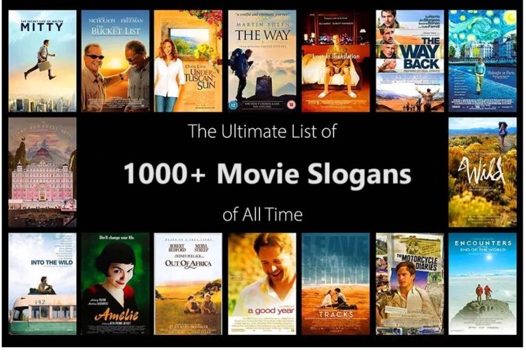 Collection of 1000+ memorable movie slogans of all time - Adglitz